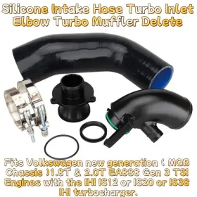 Wg-224-bk My-carparts Turbo Muffler&inlet Elbow Silicone Hose For Seat Cupra 5f 1.8t/2.0t Ea888 Gen3