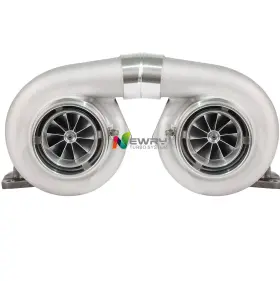 Gtx3584rs Newry Geni Point Milled Wheel Dbb Twin Turbochargers T4.82 Vband Turbine Hsg