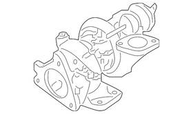 Nissan 14411-bv84b Genuine Turbocharger