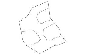 Nissan 14450-jf00b Genuine Heat Shield