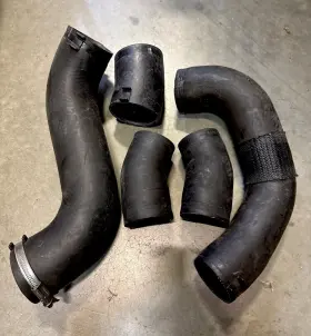 1446063b1a Nissan Gt-r R35 Front Intercooler Hose Pipes Set Oem
