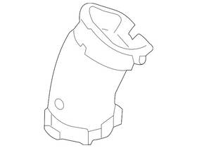Nissan 14463-6cb1a Genuine Air Inlet Hose