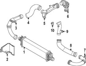 Nissan 14463-6sy0b Genuine Outlet Hose
