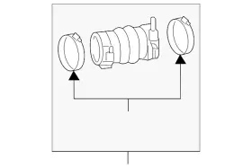 14463-ez41a Nissan Genuine Connector Hose