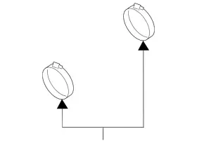 14464-ez40a Nissan Genuine Connector Hose Clamp