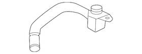 Nissan 15197-7ja1a Genuine Turbocharger Oil Line