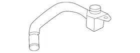 15197-7ja1a Nissan Genuine Turbocharger Oil Line