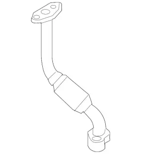 15197-ez40a Nissan Genuine Oil Return Tube