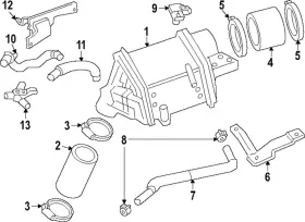 21511-5ca5a Nissan Genuine Inlet Tube