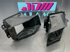 62684-40p01 Nissan 300zx Intercooler Air Guide / Duct Set Oem Genuine Z32 Tt 1990-1996