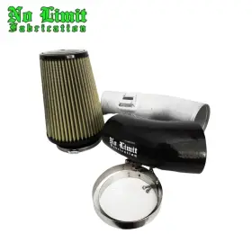 67cairp11161 No Limit Fabrication Raw Stage 1 Cold Air Intake With Pg7 Filter For 11 16 6.7 Powerstroke