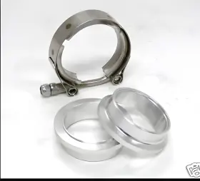 Al3.5 Obx Racing Sports Vband Clamp With 2pcs Of Flange Al Aluminum 3.5 Inch