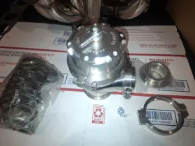 Wg10390sk Obx Racing Sports Universal External Wastegate Intimidator 44mm V-band Flange Polished Silver