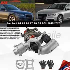 06l145702m Ocsair 06l145722b Rhf5 Turbo Turbocharger Kit For 2012-2020 Audi A4 A5 A6 A7 A8 Q5 2.0l