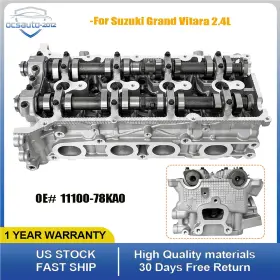 Ocsauto-2012 11100-78ka0 New Complete Cylinder Head Assy J24b For Suzuki Grand Vitara 2.4l