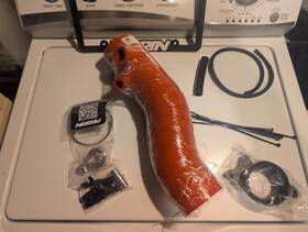 Perrin Performance Psp-int-427rd Turbo Inlet Hose For 2020-2026 Wrx Outback Xt Wilderness Legacy Ascent