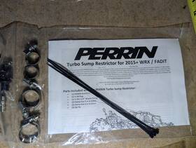 Perrin Psp-eng-628 Turbo Slump Restrictor For 2015 Wrx / Fadit