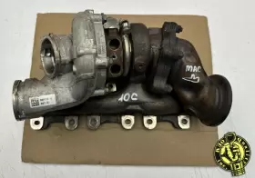 94612302531 Porsche 2015-2018 Macan 3.0l - Engine Right Turbocharger Manifold Oem 63k Miles