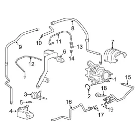 99611121570 Porsche Oe For 911 2002-2005 Turbocharger Gasket
