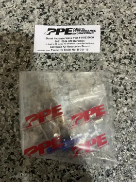 116030000 Ppe Diesel Boost Increase Valve Gm 2001-2004 Duramax