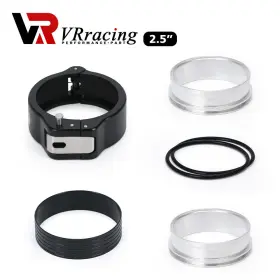 Vce13bk-qy Pqy Black 2.5ftft 63mm Hd Pinless Clamp Assembly 2.5 In O.d. Tubing Aluminum Us Stock