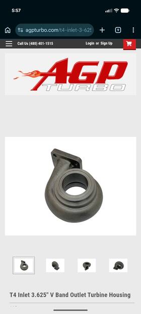 Precision T4o3681p70 Turbo 70mm .81 A/r T4o-36-81-p70 . Agp