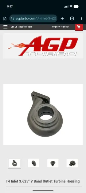 T4o-36-81-p70 Precision T4o3681p70 Turbo 70mm .81 A/r . Agp