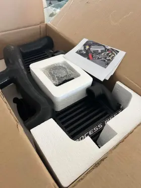 Prwpwtmic17b Process West Big Black Top Mount Intercooler Vb 2022 Subaru Wrx Fa24 Tmic Kit