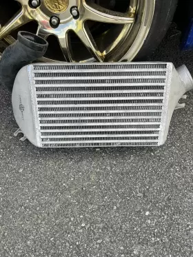 Pwtmic16 Process West For Khanacooler Top Mount Intercooler Silver - Subaru Wrx 2015-2018