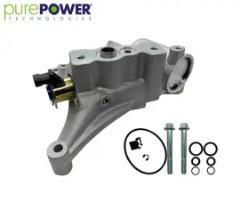8681-pp Purepower Direct Fit Turbo Pedestal For 1999 Ford 7.3l Powerstroke Early Model