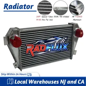 22-1626y Radflux 24 Inch X12 X2 Universal Fmic Intercooler 2.5 Inlet/outlet Fit Datsun 510 Sr20 Ka