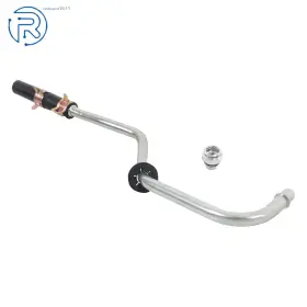 Reallygood2017 747999 Powerstroke Diesel Turbo Coolant Feed Line Tube Pipe Upgrade For 2011-2016 Ford