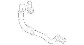 Cht0934 Rein Automotive For Mercedes 2016-2023 Turbocharger Coolant Line Feed