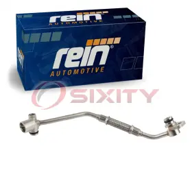 C137 Rein 42-51 Rear Turbo Oil Supply Line For 2008 Bmw 535xi 3.0l L6 Turbocharger Air Lo