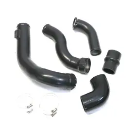 Ip-081 Rev9 1 Intercooler Piping Set Aluminum Black For 2016-2023 Chevrolet Camaro 2.0t