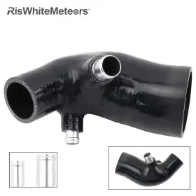 Icp025-bk Riswhitemeteors Black Turbo Pipe Inlet For 12-15 Bmw F20/21 120i 316i 1.6t 320i 116i 118i N13 Us