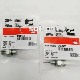 4940183 Satrpat 3922789 Oil Feed Connectors Joint Connector Joints Fits For Dodge Ram 5.9l 2pcs