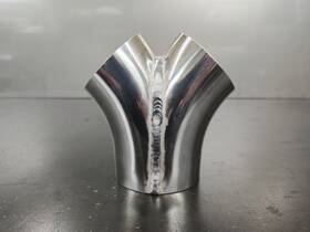 Sdl Ma253 2-1 Merge Collector 2.5 Inch - 3 .065 6061 Tig Welded Intercooler Read Description