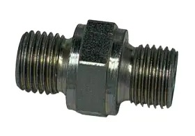 Sellerocity 689384443360 Plated Steel 4000 Psi Connector Fitting 1/4 X Bsp Bspt Size Male Compati