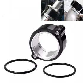 Kg03-350-bk Shuqi23 3.5ftft 90mm Aluminum Quick Release Hd V-band Clamp For Intake Intercooler Pipes