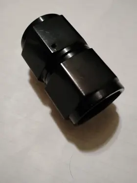 Anf001467 Sis On An Female To Union Coupler -12 Black E85 Methanol 12an An12 An-12