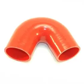 Sil000672 Sis On 3.0 Inch Silicone Silicon 135 Degree Bend Elbow Red 3.00
