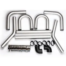 52023059293 Skpm Universal 2.5 Inch Aluminum Intercooler Pipes Kit Silicone Hose