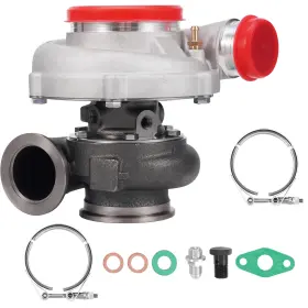 2.5-3l Stabber Li8act Upgraded Billet Turbo For Universal 500hp Oil Cool V-band Ar.82 .63