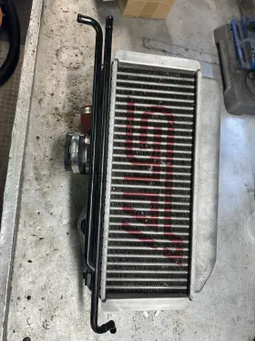 Sic-tm0120 Subaru Sictm0120 03-08 Jdm Forester Sti Top Mount Intercooler