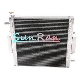 Sunran 725086663436 17 Inch 15.5 Alu Air-to-water Intercooler Universal Heat Exchanger For Supercharged