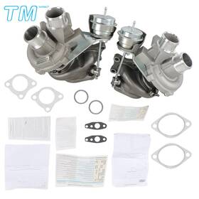 Techme17 544500 Pair Left Right Turbocharger For Ford F150 F-150 V6 3.5l 2013-2016 Gas Turbo