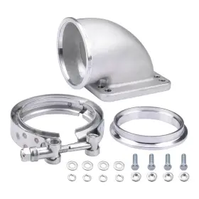 Kd1356 Tembor Kd1353 3 Inch Vband 90 Degree Elbow Adapter Flange Cast 304 Stainless Steel For T3 T4 Turbo