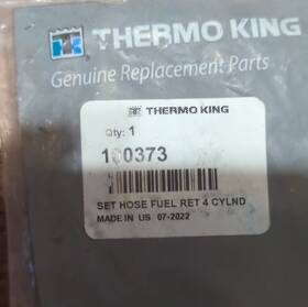 Thermo King 100373 Fuel Injection Return Hoses And Clamps Kit -
