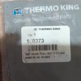 100373 Thermo King Fuel Injection Return Hoses And Clamps Kit -